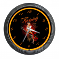 Neonuhr Rockabilly 2 o